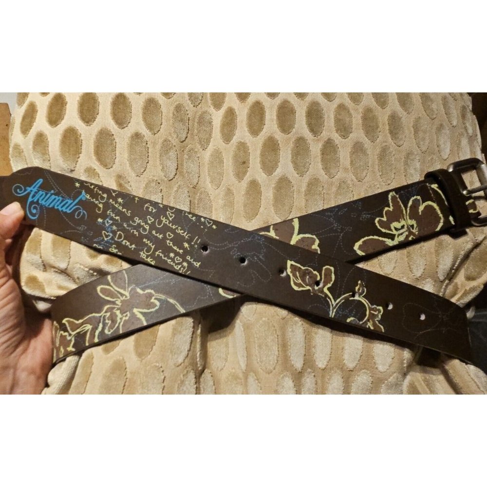BNWoT Animal Belt, Immaculate, Leather & Bonded Leather, 33-38 inch size Waist - Picture 5 of 16